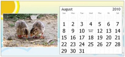 August Page for Rural Ramblings Critter Calendar for 2010 August Page for Rural Ramblings Critter Calendar for 2010