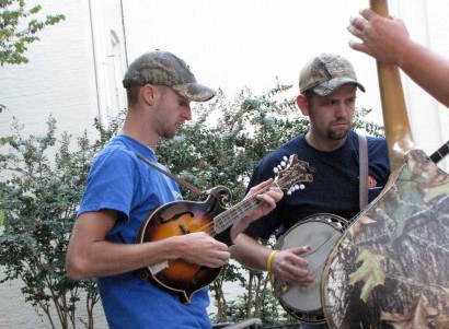 picture of young men playing music